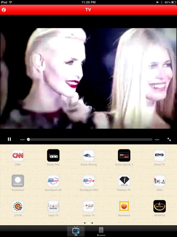 TV Arab for iPad screenshot 2