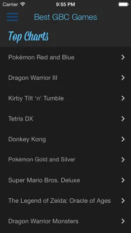 Game screenshot Best Games for Game Boy and Game Boy Color apk