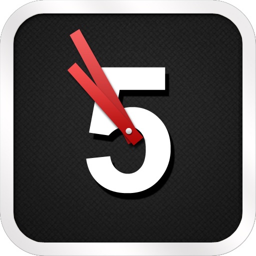 MiniTimer 5 (One-Tap 5 Minute Timer/Alarm Clock) icon