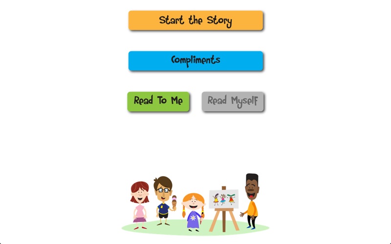 compliments social story and speech tool for preschool, autism, aspergers, down syndrome and special needs iphone screenshot 1