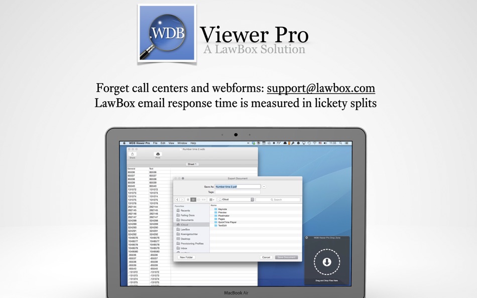 #3. WDB Viewer Pro (macOS) 由: LawBox LLC