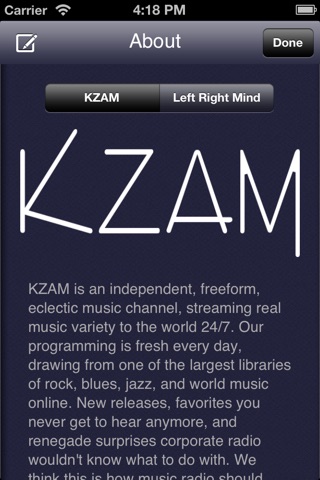 KZAM screenshot 4