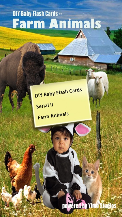 DIY Baby Flash Cards - Farm Animals