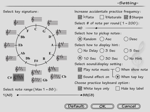 Sight Reading HD screenshot 2