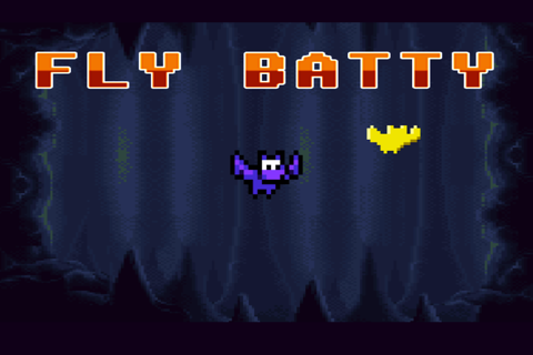 Fly Batty: Flappy Bat Racing Game screenshot 4