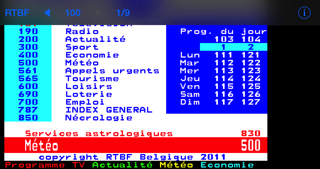 Screenshot #2 pour Télétexte