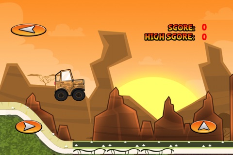 Tricky Truck Safari Competition Lite screenshot 2