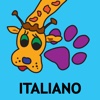 Motlies entrenador de vocabulario Italiano 2 - Animales y partes del cuerpo