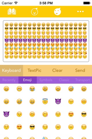 Emoji & Text for Message,Texting,SMS - Cool Fonts,Characters Symbols,Emoticons Keyboard for Chatting screenshot 3