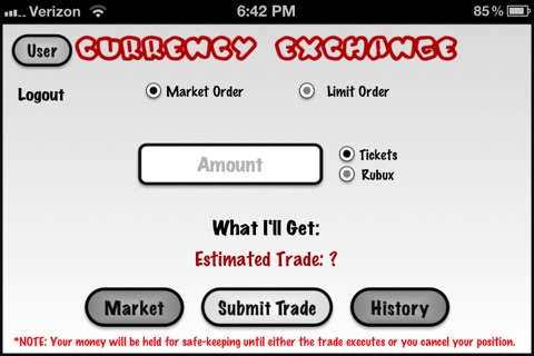 Currency Exchange for ROBLOX screenshot 2