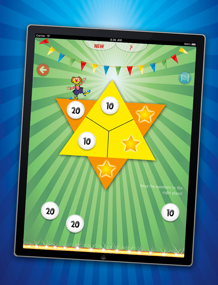 #3. CircusMath – Mathematics for the Elementary School from Grade 1 up to Grade 4 (iOS) 由: tub KIDS-Edition