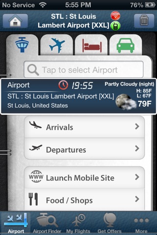 St. Louis Airport + Flight Tracker screenshot 3