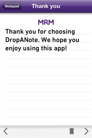 DropANote+ screenshot 2