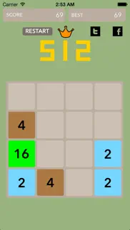 2048 Более Простой Легкий бесплатно puzzle: 512 айфон картинки 1