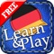 Learn&Play German FREE ~easier & fun! This quick, powerful gaming method with attractive pictures is better than flashcards