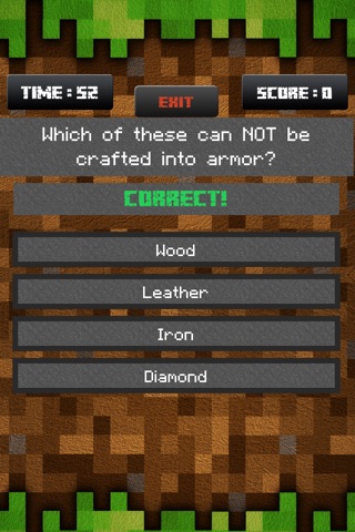 Trivia Craft Edition - Free Quiz Puzzle Game for MineCraft screenshot 2