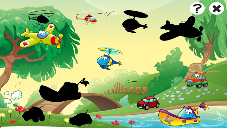 A Game of Cars and Vehicles for Children Age 2-5: Learn for Pre-school & Kindergarten