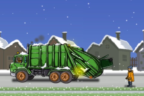 Garbage Truck: Snow Time screenshot 4