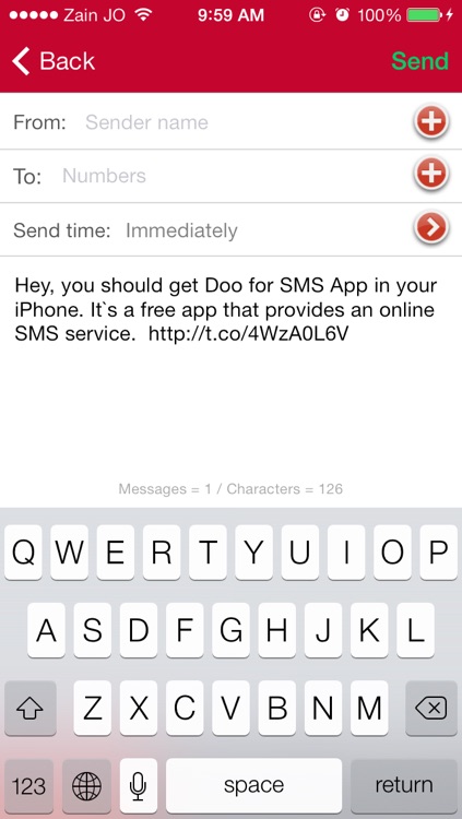 Doo SMS screenshot-3