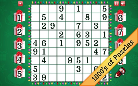 Christmas Sudoku screenshot 2