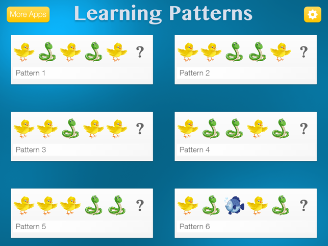 ‎Learning Patterns PRO - Help Kids Develop Critical Thinking and Pattern Recognition Skills Screenshot