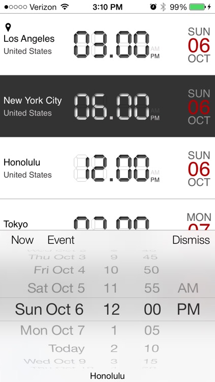 Timezone Clock