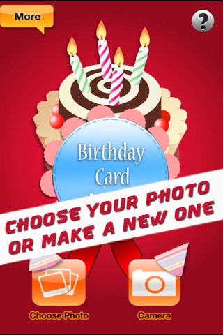 Birthday Card Maker - Wish happy birthday with best photo greeting ecard and sms message screenshot 2