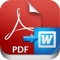 PDF to Word is an utility designed to convert Adobe PDF document to Microsoft Office Word files(