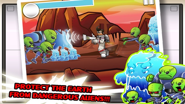 Action Adventure Hero vs Alien Space Shooter Free War Games (圖2)-速報App