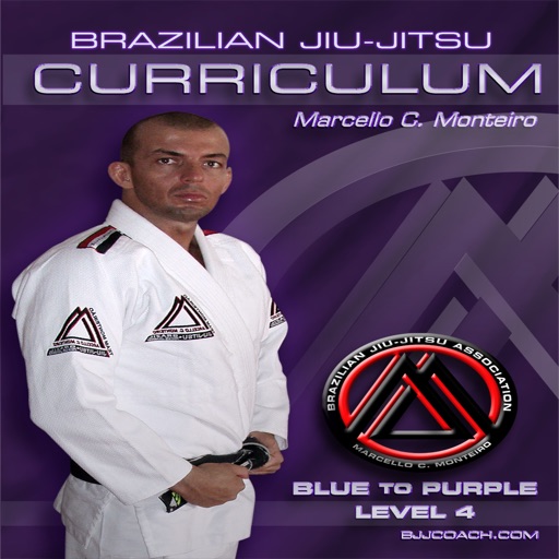 BJJ Blue to Purple Lvl.4 Curriculum Step-by-Step Jiu Jitsu System icon