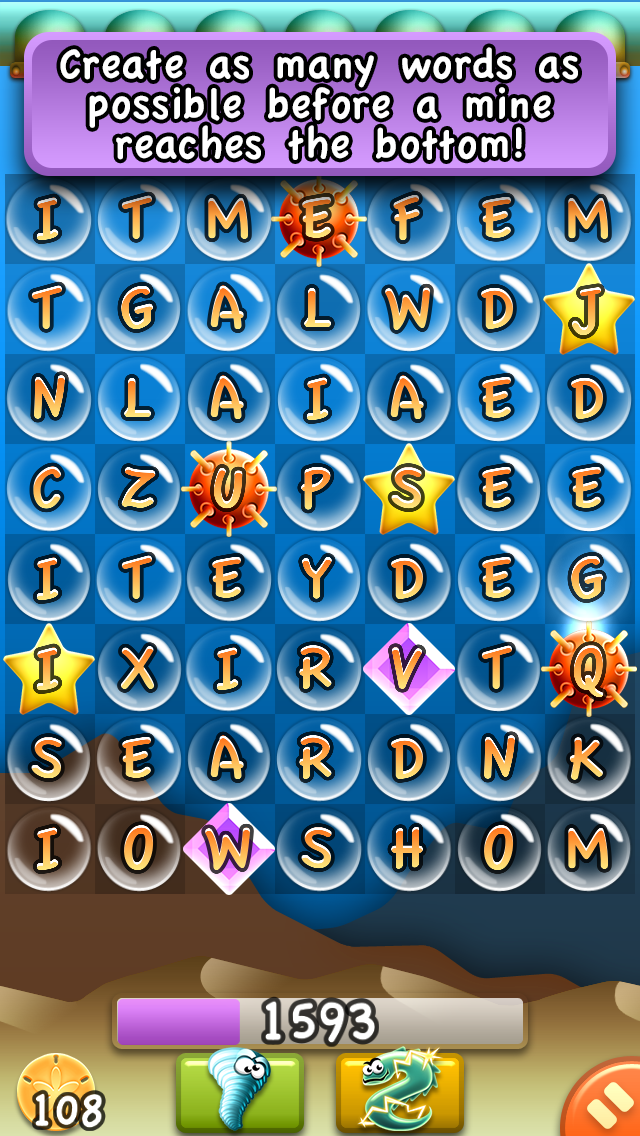 Screenshot #2 pour Word Buster - Explosive Word Search Fun!