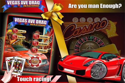 Las Vegas Strip Drag Race for Money : Play your cards right to win the hot car race screenshot 3