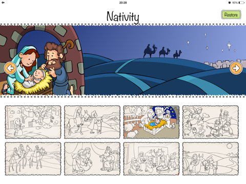 Kids Bible Coloring Bookのおすすめ画像2