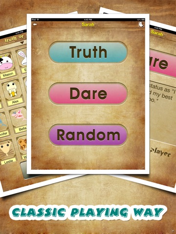 Pocket Truth or Dare for iPad screenshot 3