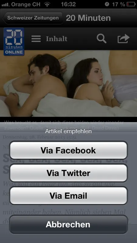 Schweizer Zeitungen + screenshot 4 of 5