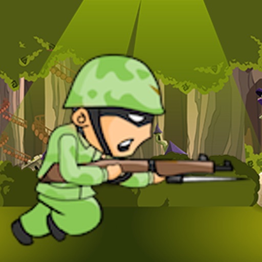 Soldier Sniper Shooter Jungle Battlefield - Run Jump & Shoot Evil Quest Free icon