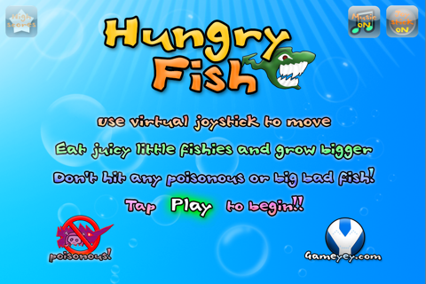 Hungry Fish Free screenshot 2