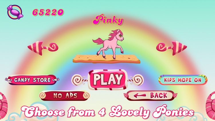 Candy Pony Run - Sweet Jumping Game Saga