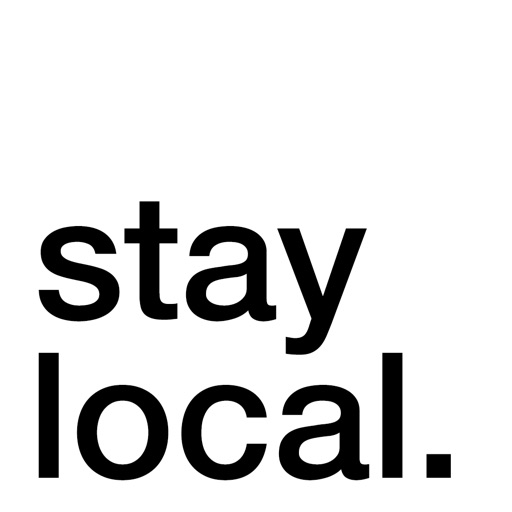 stay local. icon