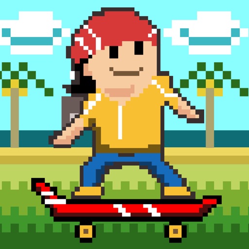 Jumpy Skater Boy PRO - Full Version iOS App