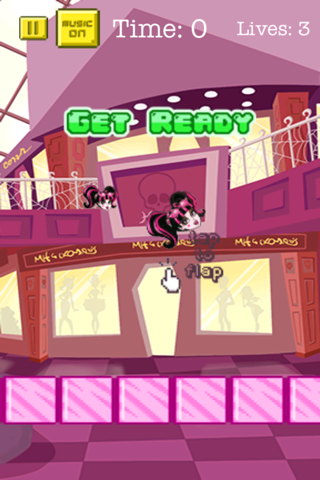 Flappy Draculaura: Monster High Edition screenshot 2