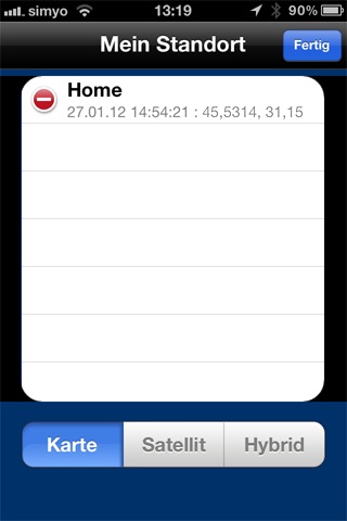 Mein Standort screenshot 4
