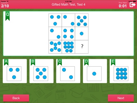 Gifted Math Test Pro screenshot 2