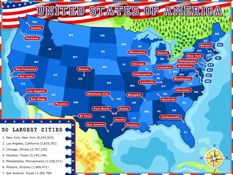 USA - Illustrated Geography Atlas screenshot-3