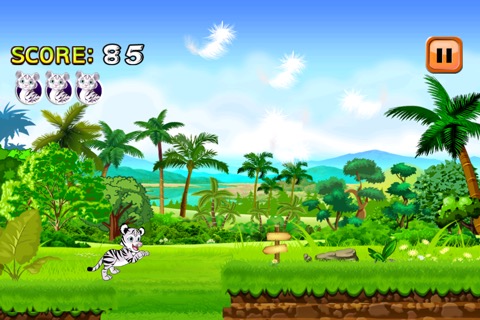 Baby White Tiger Run : Dash Race with Mittens the Super Sonic Cubのおすすめ画像2