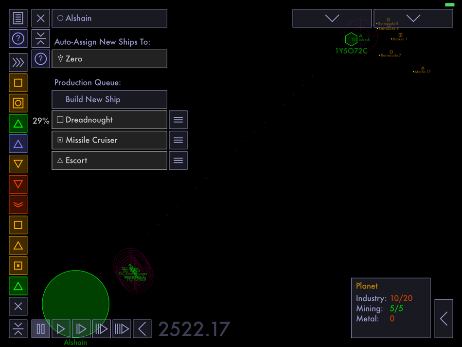 #4. Tactical Space Command Lite (iOS) By: Lensflare Games LLC