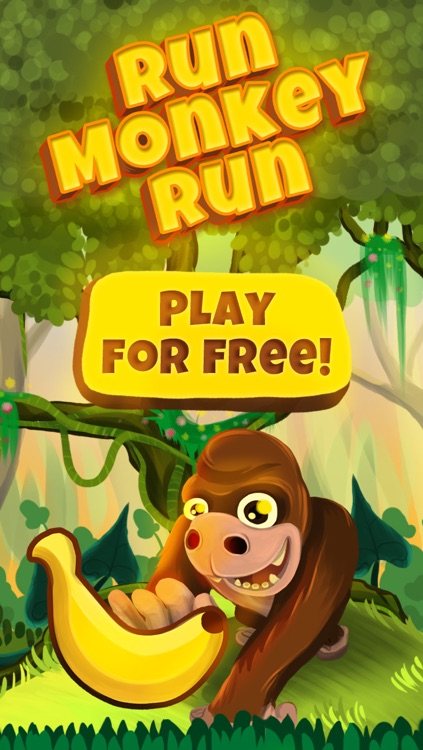 Run Monkey Run - Fun Jungle Game