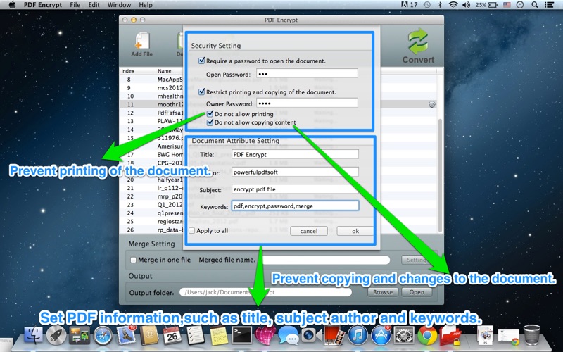 Screenshot #1 pour PDF Encrypt