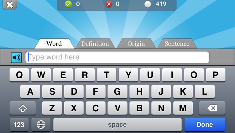Spelling Hero - custom lists and tests screenshot-3