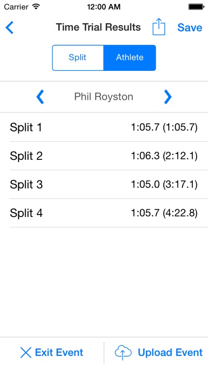 Split Tracker